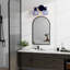 Éclairage pour salle de bain 2 lumières à abat-jour sphérique en verre Daryll-77026211-108326247-108325831