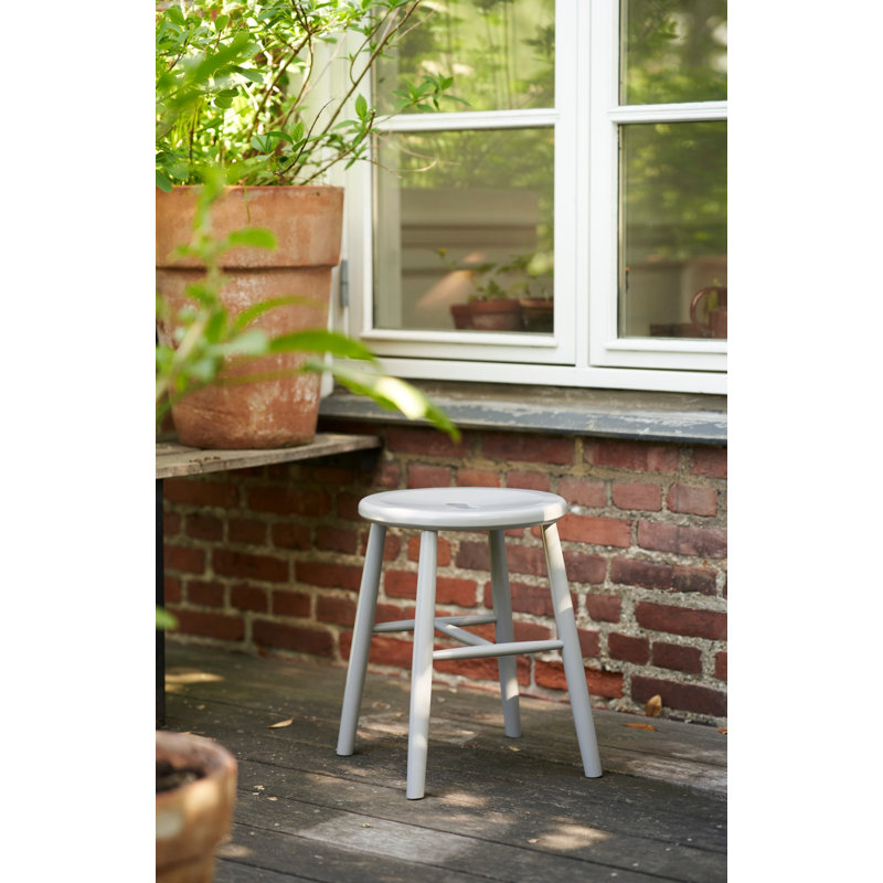 J27 Accent Stool, Pure White