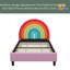 Lit plateforme tapissier Johileny