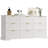 9-Drawer Dresser, 63"W Modern Chest of Drawers with Metal Handle-1035040799