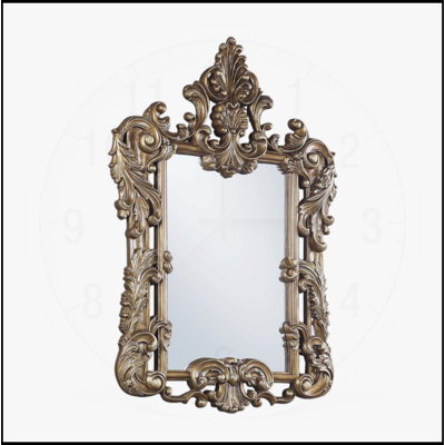 Miroir Constantine brun et doré (miroir seulement)