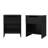 Carmet 1-Drawer Nightstands with Storage Cubby-98921923
