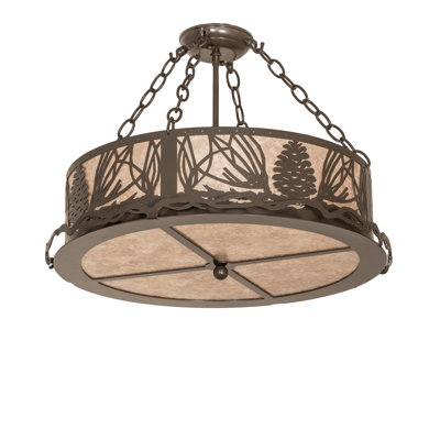 Gunthrop 4 - Light Semi Flush Mount