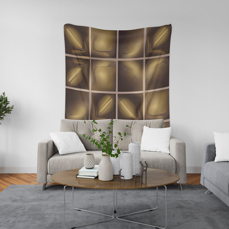 Tapisserie murale, H 88 po x l 104 po