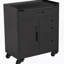 Mobile Tool Storage Cabinet - Garage Organizer With Lockable Compartment & 4 Drawers