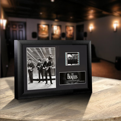 « beatles (on stage) », plaque de film décorative sur le bureau