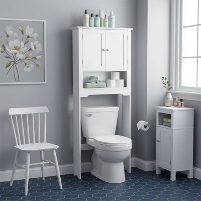 Over The Toilet Storage