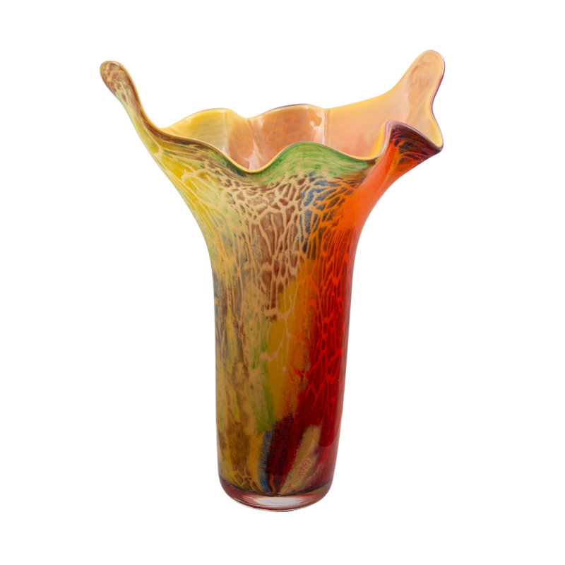 Vase de table en verre