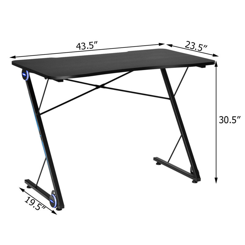 Curved Metal Base Standing Desk Converter