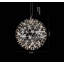 Lustre globe moderne à 92 lumières DEL