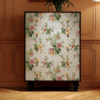 Armoire de rangement à 5 tiroirs French