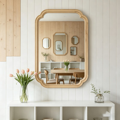 Solid Wood Frame  Mirror
