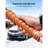 47.2" Ice Scrapers For Car Windshield, 3 In 1 Sturdy Snow Brush With Squeegee, 10 Adjustable  Settings, Extendable Aluminum Handle, 180° Pivoting Snow Scraper For Car, Truck, SUV