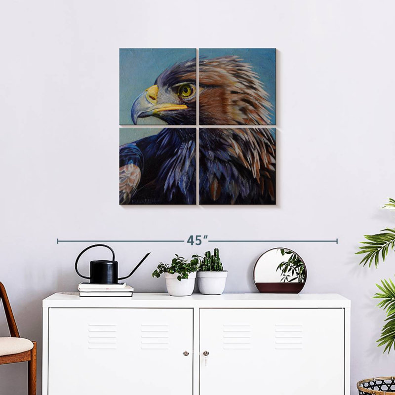 Aigle doré Brampt, H 26 po x l 26 po