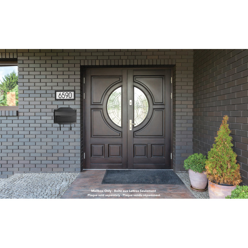 Aluminum Wall Mounted Mailbox
