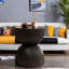 Concrete Top End Table-1829456547