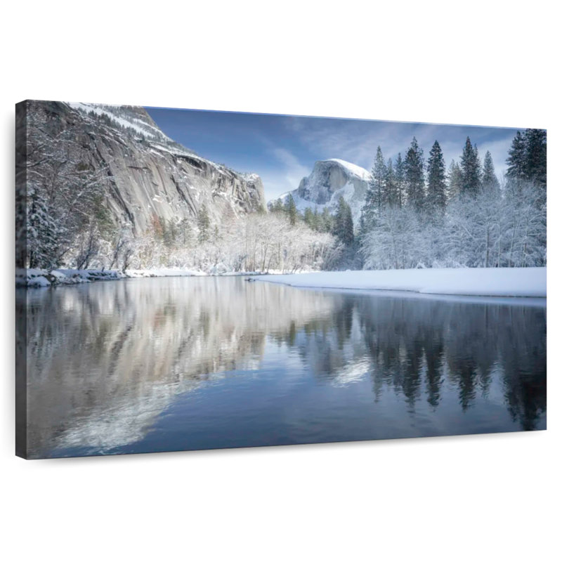 Alvord Yosemite Half Dome Winter, 32" H x 48" W