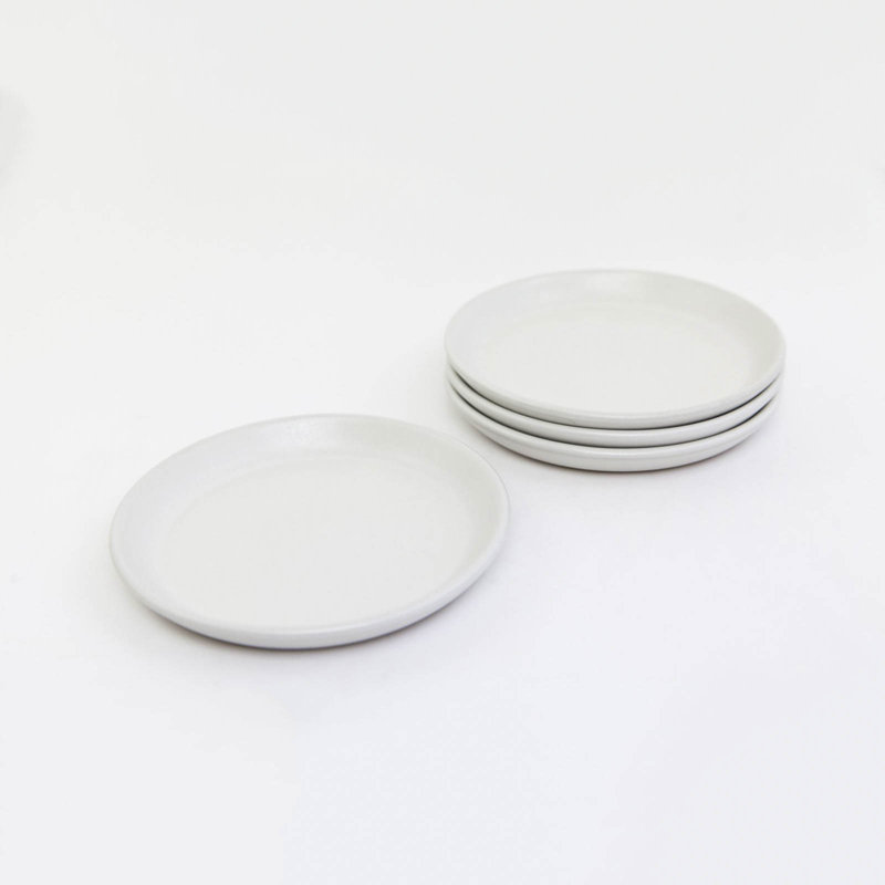 Borgen Bread and Butter Plate, Chalk