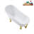 53.1'' x 25.6'' Soaking Acrylic Bathtub-72770151-76275075
