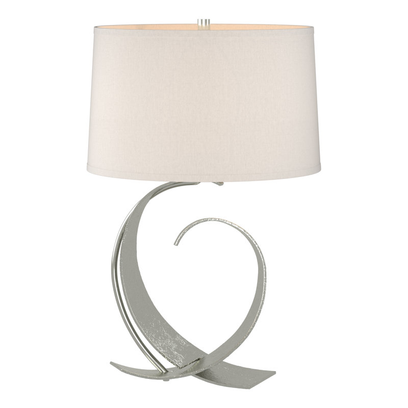 Fullered 22.1'' Table Lamp, Sterling, Natural Anna