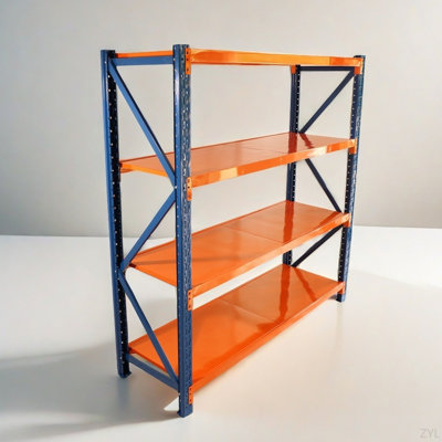 Garage Shelves Heavy Duty - 4400 Lbs Garage Storage 4 Levels, Adjustable Metal Shelving Units And Storage, Industrial Shelves Utility Shelves For Commercial Store Tools Gym