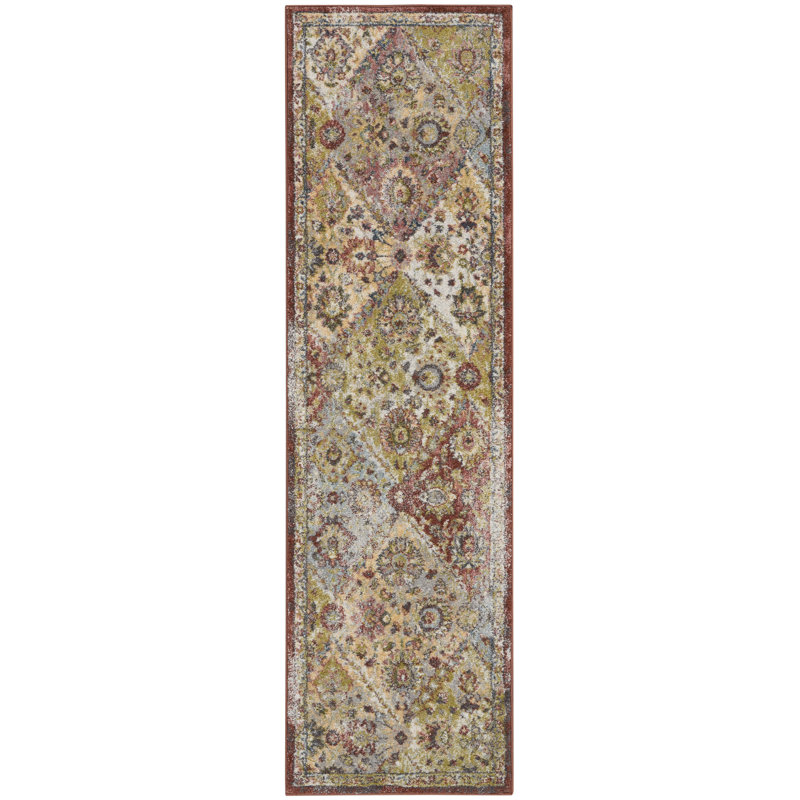 Seriya Oriental Indoor Rug, Runner 2'2" x 7'6"