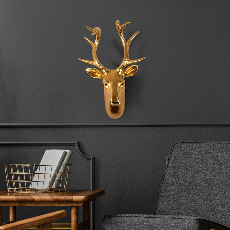Accessoire mural décoratif, Doré