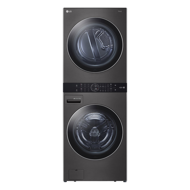 LG Single Unit Front Load WashTower with Center Control 4.5 cu. ft. Washer and 7.4 cu. ft. Dryer