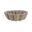 Bol décoratif nervuré en papier décoratif pour la maison - Bol décoratif moderne pour le style de chambre à coucher, de console et de salon - 12 po