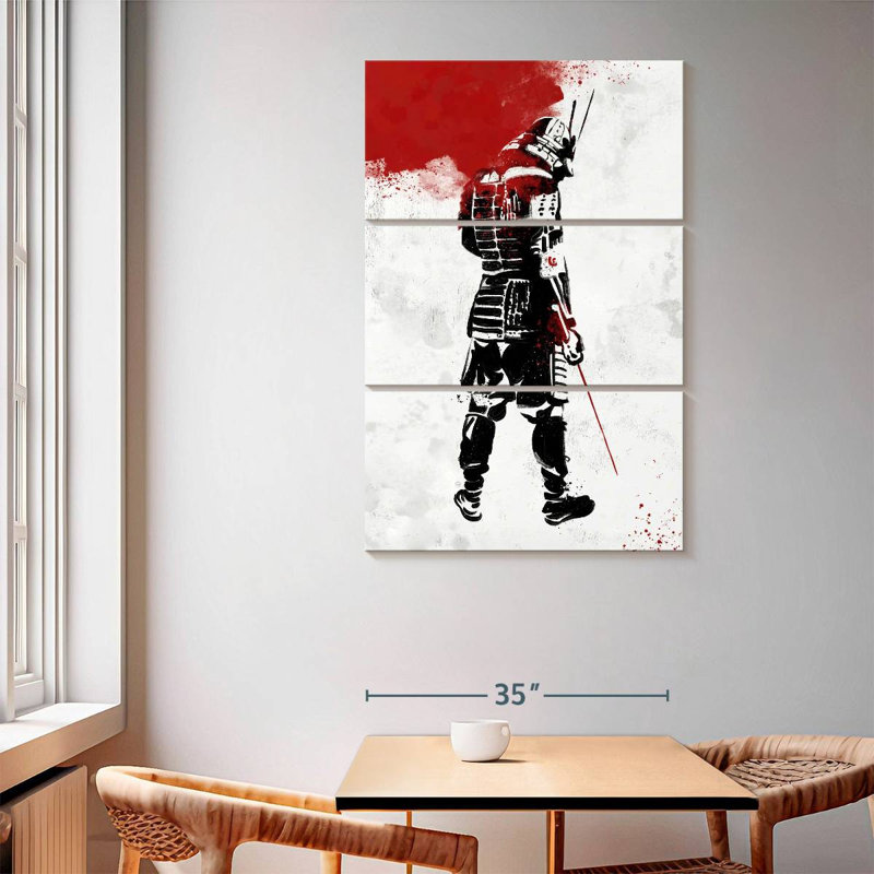 Sireci Samurai Warrior, 65" H x 42" W