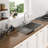 25X22x9 Inch Kitchen Sink Drop In 16 Gauge Stainless Steel 25" Single Bowl Topmount Kitchen Sink Basin