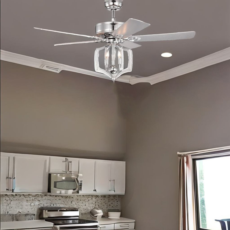 Joviana 25.98'' Ceiling Fan with Light Kit