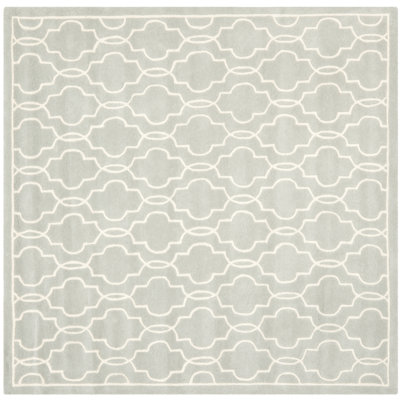 Carolene Hand Tufted Wool Geometric Rug
