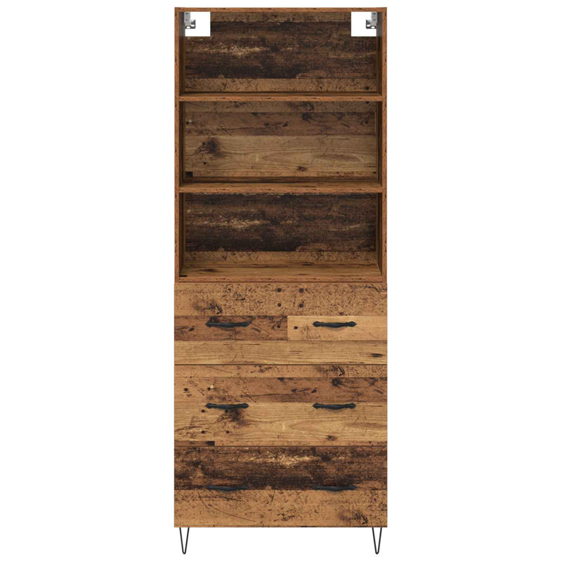 69.5cm Sideboard, Old Wood