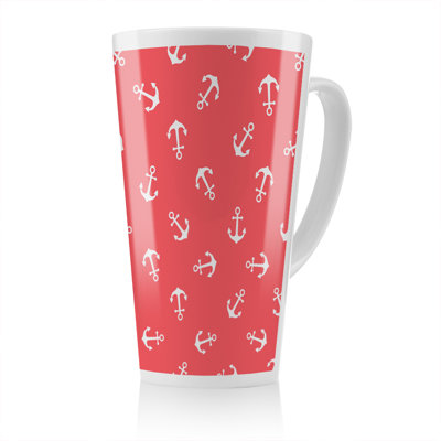 Anchors On Latte Mug