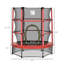 Trampoline pour enfants 5 pi avec filet d'enclos-118610968