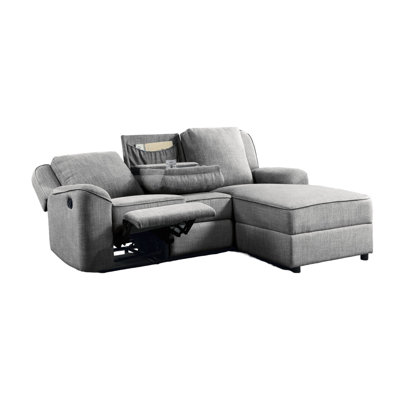 Olujimi Motion Sectional Sofa In Gray
