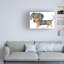 «Dappled Dachshund Walking» par Danny Gordon, impression sur toile tendue-1510206619