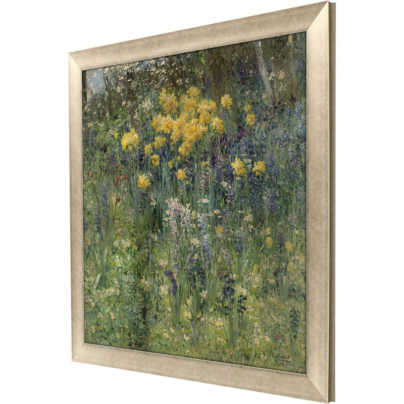 "Fleur de Paques" par Quost, reproduction sur papier