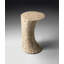 Jaxon Oval Fossil Stone Side Table