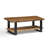 Alpine 3-Piece Living Room Table Set – 48" Live Edge Coffee Table with 27" 2-Tier End Table and 20" 3-Tier End Table-2068919199
