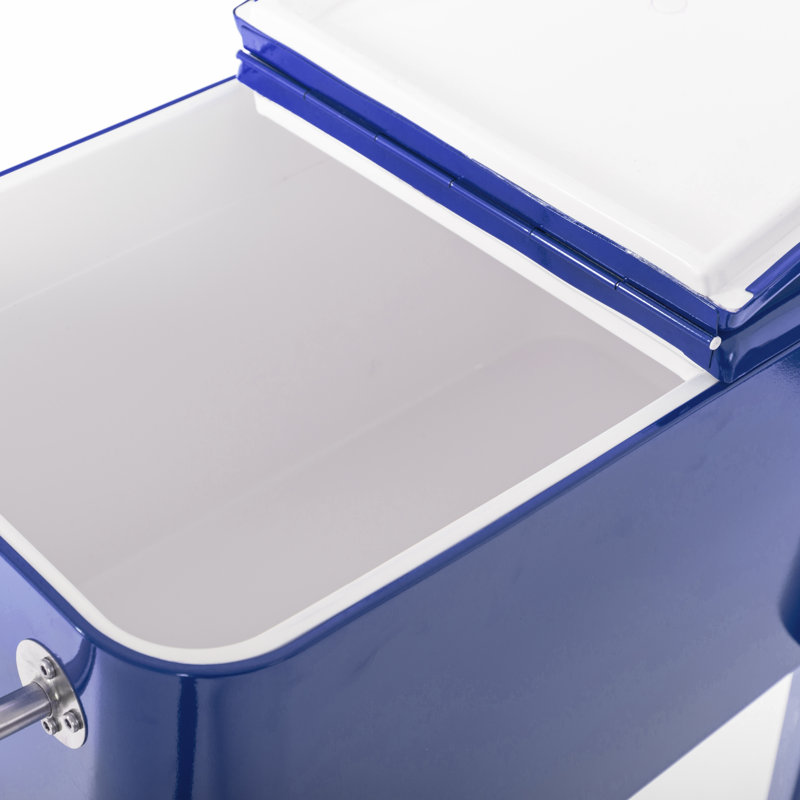 Banbridge Symple Stuff 56L Serving Station / Cart Cooler with wheels, Blue
