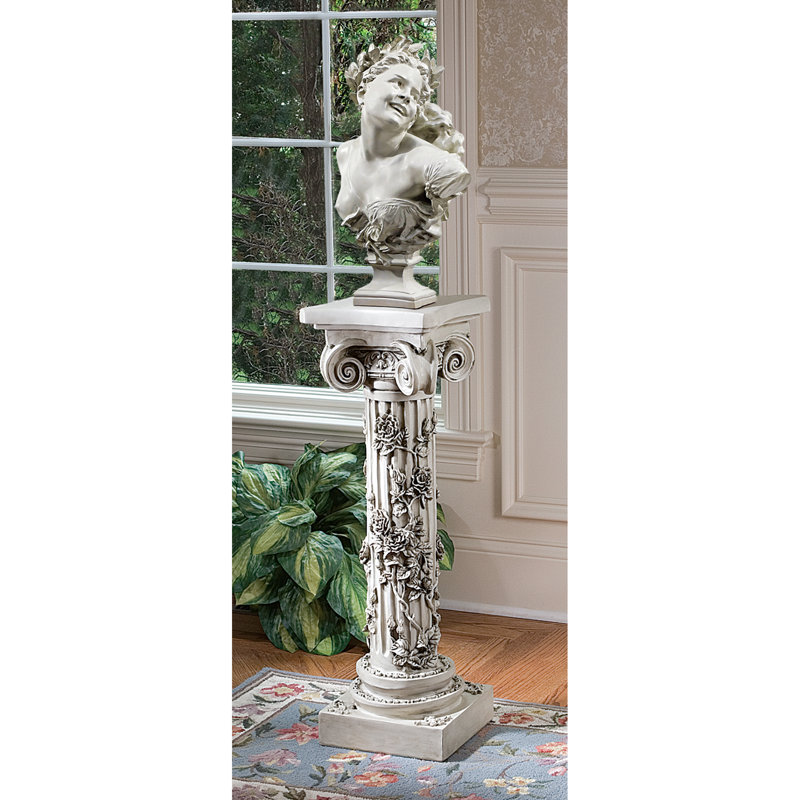 The Rose Garland Sculptural Pedestal