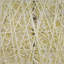 Lampe de table avec base en papier beige P16,1 po x H26 po