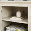 Meuble audio-vidéo blanc avec foyer 4777 et meuble télé naturel avec tablette réglable de 23 po pour téléviseur de 70 po ou moins
