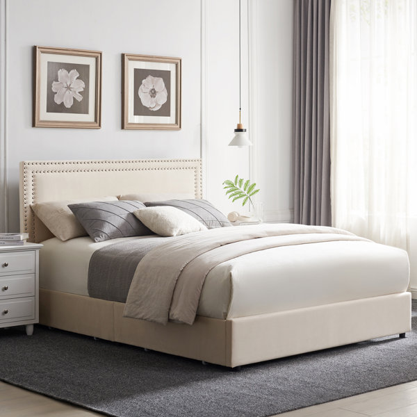 Vecelo UP Upholstered Storage Bed & Reviews - Wayfair Canada