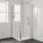 OVE Decors 32" x 36" Rectangle Shower Base Pan, White Acrylic, Hidden Side Drain, Reversible Design