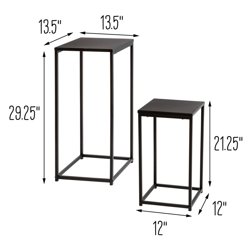 Heberling Steel Top Nesting Tables