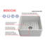 20'' L Kitchen Sink-1804269261