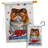 Double Sided 40'' H x 28'' W Polyester Animal House Flag